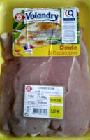 Dinde 3 escalopes