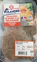 Escalopes de dinde a la milanaise