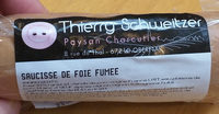 Saucisse de foie fumée