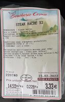 Steak haché