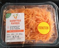 Carottes râpées