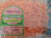 Carotte râpée