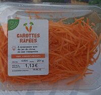 Carotte râpées