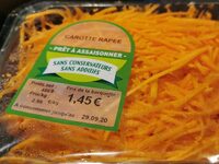 Carottes râpées