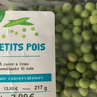 Petits pois frais