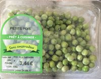 Petits pois prêt à cuisiner