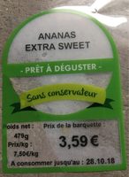 Ananas extra sweet
