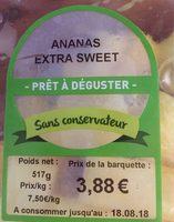 Ananas extra sweet