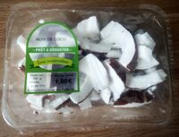 Noix de coco prêt a déguster