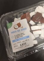 Noix de coco prêt à déguster