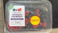 Framboise myrtille