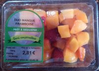 Duo mangue framboise
