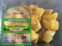 Mangue pret a deguster