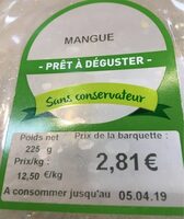 Mangue prêt à déguster