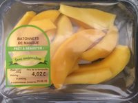 Batonnets de mangue