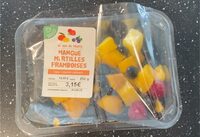 Salade de fruit mangue myrtilles framboises