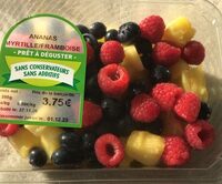 Ananas/Myrtille/Framboise