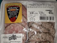Assiette de 2 charcuterie