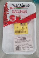 Rôti porc cuit tranché au piment d'espelette