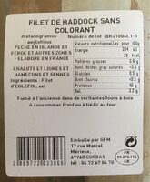 Filet de haddock