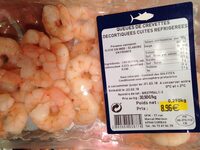 Queues de crevettes