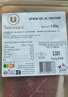 Jambon sec de montagne