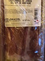 Chiffonnade de jambon sec