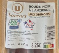 Boudin noir au oignons