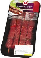 Brochette de boeuf marinée au poivre