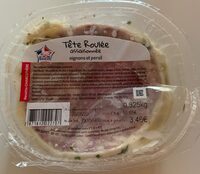 Tête roulée assaisonnée oignons et persil