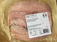 Jambon roti aux herbes