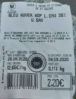 Bleu d'Auvergne AOP