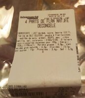 Flan nature décongelé