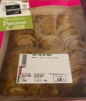 Tarte fine aux pommes
