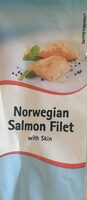 Norwegian salmon filet with skin