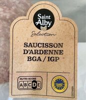 Saucisson D’Ardenne BGA/IGP