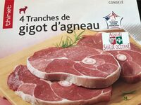 4 Tranches de gigot d’agneau