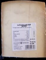 Le Gruyère salé AOP