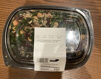 Kale, Garbanzo, Cranberry and Wild Rice Salad