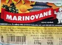 Tofu marinované