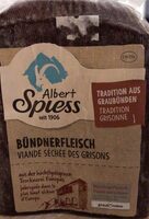 Viande sechée des grisons