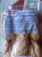 Filets avec peau de poulet