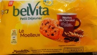 Belvita Le Moelleux pépites de chocolat & 5 céréales complètes