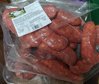 Chorizo oreado atado vacío bolsa