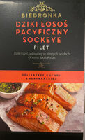 Łosos pacyficzny filet ze skórą