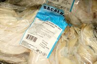 Caras de Bacalhau 200-500g Salgado Verde