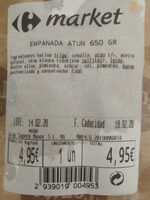 Empanada atún 650 g