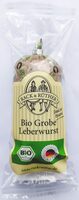 Bio Grobe Leberwurst