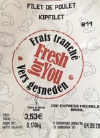Filet de poulet