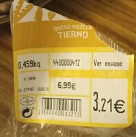 Queso mezcla tierna